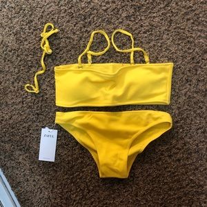 Bright Yellow Zaful Bikini (FITS LIKE A SM/MED)